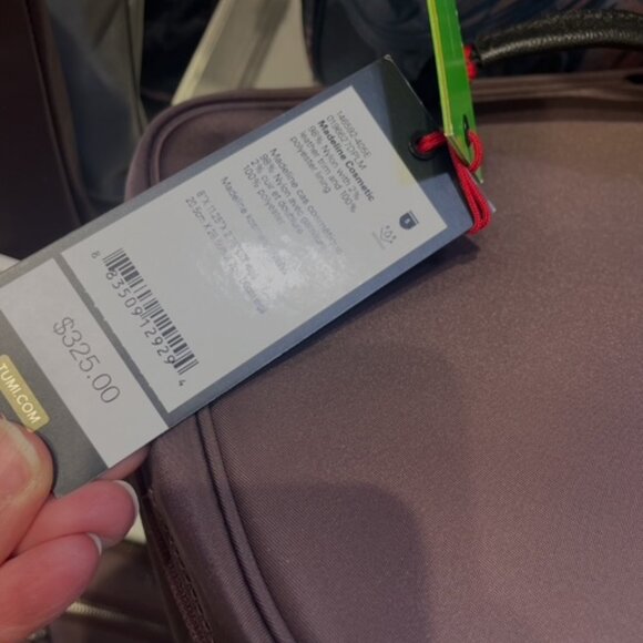 TUMI Madeline Cosmetics Toiletries Travel Case - Picture 6 of 6